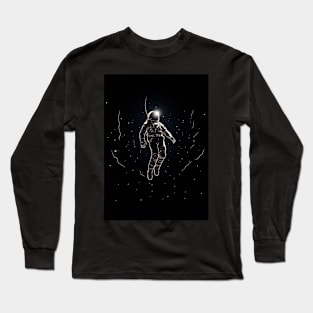 Astronaut Dark Long Sleeve T-Shirt